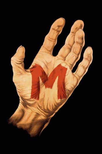پوستر رسمی فیلم M (1931)