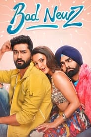 پوستر رسمی فیلم Bad Newz (2024)