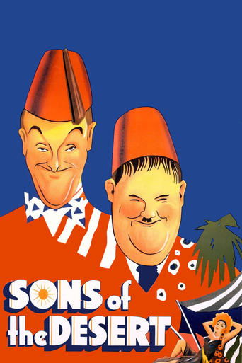 پوستر رسمی فیلم Sons of the Desert (1933)
