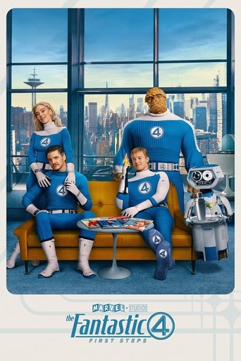 Official poster for فیلم The Fantastic Four: First Steps (2025)