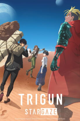 پوستر رسمی انیمه Trigun Stargaze (2026)