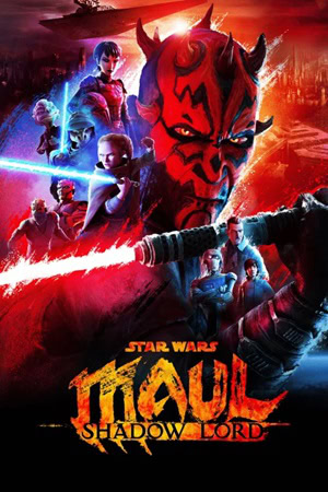 پوستر رسمی سریال Star Wars: Maul – Shadow Lord (2026)