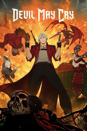 پوستر رسمی انیمه Devil May Cry (2025)