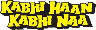 لوگوی رسمی فیلم Kabhi Haan Kabhi Naa (1994)
