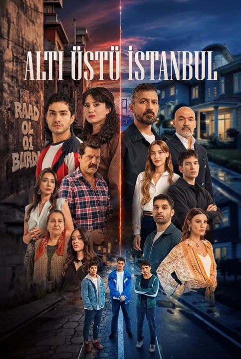پوستر رسمی سریال Alti Ustu Istanbul (2026)