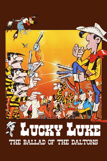پوستر رسمی فیلم Lucky Luke: The Ballad of the Daltons (1978)