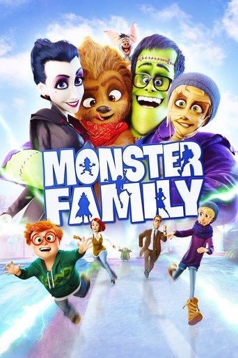پوستر رسمی فیلم Monster Family (2017)