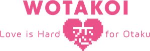 لوگوی رسمی انیمه Wotakoi: Love Is Hard for Otaku (2018)